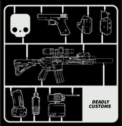 Deadly Customs Player Print T-Shirt