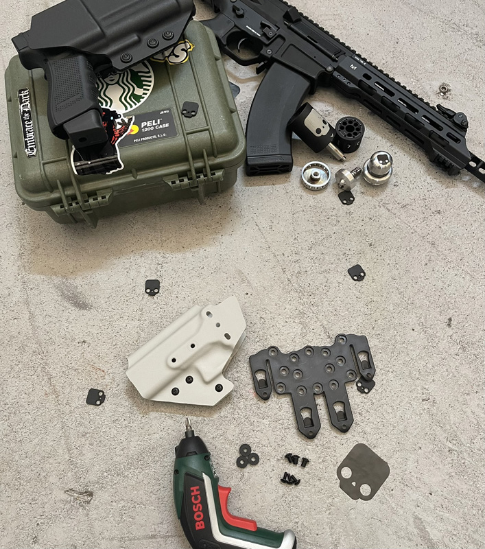 Molle Plate Installation
