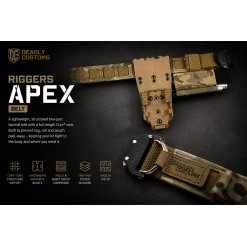 Alternative view of Deadly Customs Riggers Apex Belt